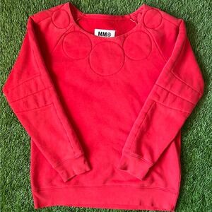 Maison Margiela Red Padded Sweater